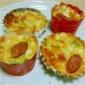 布団の匂い's cooksnap of when they made ホケミで簡単★キャベツたっぷりマフィン.