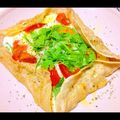 喫茶スノウ's cooksnap of when they made 超簡単なのにお洒落な蕎麦粉のガレット♪.