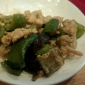 たなぼぼた's cooksnap of when they made 茄子とピーマンの胡麻味噌炒め.