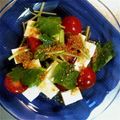 ☆さい☆'s cooksnap of when they made 三つ葉香る♡豆腐とトマトのサラダ.