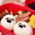 cocco823's cooksnap of when they made おにぎりでひつじのショーン！簡単キャラ弁.