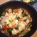 ゆう☆めい’Sママ's cooksnap of when they made 塩麹、しょうが入り☆鮭のちゃんちゃん焼き.