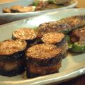 仔ネコ's cooksnap of when they made なすのジューシーひき肉はさみ焼き.