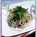 ＴＯＭＯＷＡＴ's cooksnap of when they made 超楽うま！ゆかりと塩こんぶの冷製パスタ.