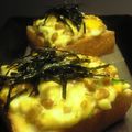 snoopy_snoopy's cooksnap of when they made まろやか☆納豆×タマゴトースト.