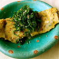 ｍａｒしゃん's cooksnap of when they made ちくわと大葉の卵焼き.