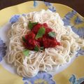 ドラえもん？'s cooksnap of when they made 夏にぴったり☆簡単トマトそうめん.