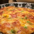 Lilydwarf's cooksnap of when they made ベーコンとミックスベジタブルのチヂミ.