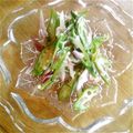 ボブナナ's cooksnap of when they made オクラとみょうがの胡麻ナンプラー和え.