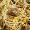 wumikame's cooksnap of when they made 超簡単！豚肉としゃきしゃきもやし炒め.