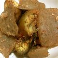 ままる2号's cooksnap of when they made 夏でもおいしい茄子とコンニャクのみそ煮.