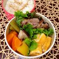 だにゃー's cooksnap of when they made お弁当(#^.^#)豚ロースと茄子炒め.
