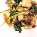 ロンコン's cooksnap of when they made 鮭としめじのガーリックバター炒め。.