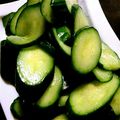 RikA96's cooksnap of when they made 胡瓜のからし漬け.