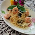 ☆むさし☆'s cooksnap of when they made 海老とケイパー、バジルのレモン風味パスタ.