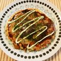 にきけん's cooksnap of when they made フライパンで作る一人分のお好み焼き♪.