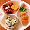 ソフィ姫's cooksnap of when they made カエルくんデコおにぎり.
