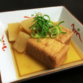 いるかくゆら's cooksnap of when they made 大根と厚揚げの煮物＊肉類の代わりに.