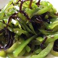 ゆっぴー母さん's cooksnap of when they made ◆糖尿病のおかず◆ピーマンの昆布あえ.