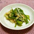 あやおとりゅう's cooksnap of when they made えのきとピーマンのお浸し.