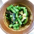 ぷるぷるチキン's cooksnap of when they made 簡単付け合せ☆いんげんと茄子の胡麻和え.