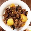 mmmys's cooksnap of when they made ガッツリ‼︎ 牛肉とポテトの煮付け.
