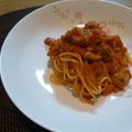 ぴよまめ。's cooksnap of when they made クリームチーズ入りトマトのパスタ.