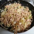 ナオネンコ's cooksnap of when they made 豚肉とたまねぎの味噌キムチ炒め.
