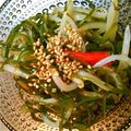 ☆Naox☆'s cooksnap of when they made 簡単１品✿切り昆布とモヤシの梅肉和え✿.
