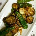 みつ・0・'s cooksnap of when they made 茄子のしぎ焼き.