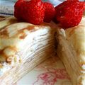 なぁぁぁみ's cooksnap of when they made 本格☆ミルクレープ（チーズクリーム）.