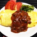 きたみーちゃん's cooksnap of when they made 無水鍋フライパンdeオムライスの巻き方.