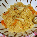 ♡大臣と姫達のママ♡'s cooksnap of when they made 【捨てないで！】豚角煮の煮汁で炊込みご飯.