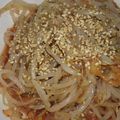 ☆しげぽん☆'s cooksnap of when they made 簡単おつまみ☆もやしのキムチ入りナムル.