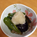 ySa0ri's cooksnap of when they made ☆簡単節約☆茄子とピーマンのおろし煮☆.