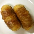 よこべ～'s cooksnap of when they made 甘辛！じゃがいもの肉巻き.