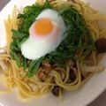asminhyuk's cooksnap of when they made 簡単 納豆パスタ.