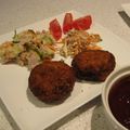 koropero's cooksnap of when they made キャベツたっぷりジューシーメンチカツ.