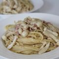 Hoink's cooksnap of when they made マスタード香るクリームパスタ♪.
