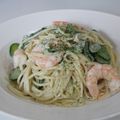 Hoink's cooksnap of when they made ペンネとエビのゴルゴンゾーラサラダ.