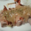 レッドバイキング's cooksnap of when they made 豚肉のチーズマスタード巻き☆☆.