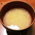 mikoたんたん's cooksnap of when they made 新じゃがと新玉葱の減塩味噌汁.