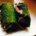 和蓮。's cooksnap of when they made お弁当のおかずに！青じそウィンナー.