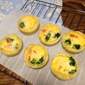 ひろっぱに's cooksnap of when they made スモークサーモンの豆乳プチキッシュ♪.