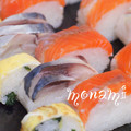 ♡TOCHAKO♡'s cooksnap of when they made 棒寿司風の鯖&鮭寿司.