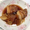 ぱーやん1091's cooksnap of when they made 簡単！圧力鍋でトロ～り豚の角煮☆.