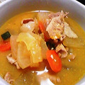 ちゃっきぃさん's cooksnap of when they made 我が家のおかずになるとん汁♪寒い日に♪.