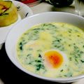 Snow＊Love's cooksnap of when they made ほうれん草のポタージュスープ.