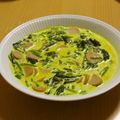もんしゅしゅ's cooksnap of when they made ほうれん草とベーコンのカレースープ.
