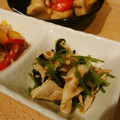 RINクック's cooksnap of when they made 鶏ささみと三つ葉の梅酢和え♪.